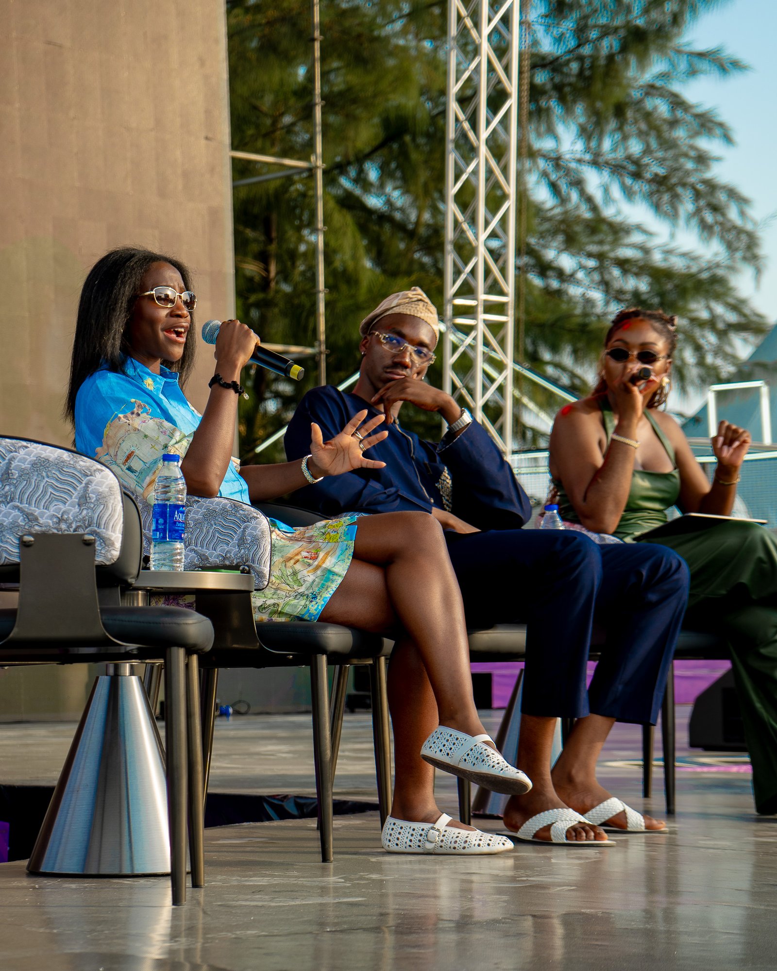 The Motherland Festival 2025 speaker line-up board